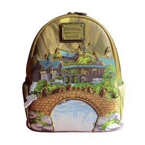 The Lord Of The Rings Rivendell Mini Backpack Loungefly Faux Leather